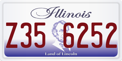 IL license plate Z356252