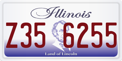 IL license plate Z356255