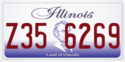 IL license plate Z356269