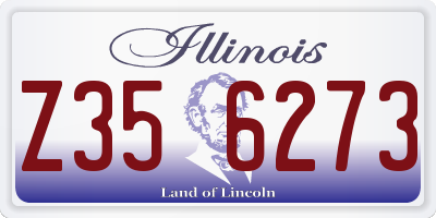 IL license plate Z356273