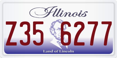 IL license plate Z356277