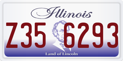 IL license plate Z356293