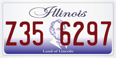 IL license plate Z356297