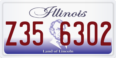 IL license plate Z356302