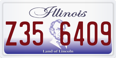 IL license plate Z356409
