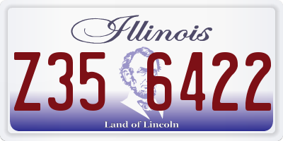 IL license plate Z356422