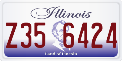 IL license plate Z356424