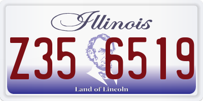 IL license plate Z356519