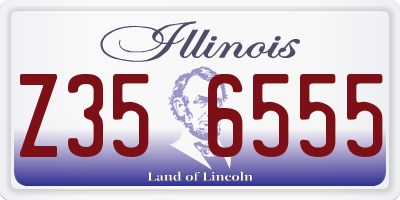 IL license plate Z356555