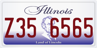 IL license plate Z356565
