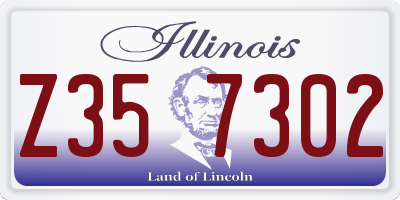 IL license plate Z357302
