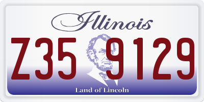 IL license plate Z359129