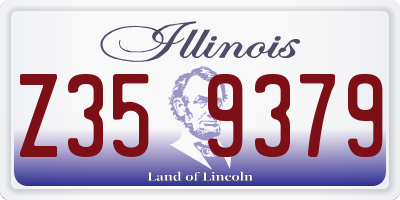 IL license plate Z359379