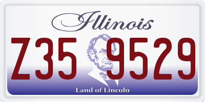 IL license plate Z359529
