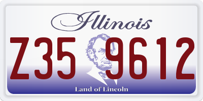 IL license plate Z359612