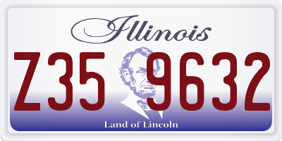 IL license plate Z359632