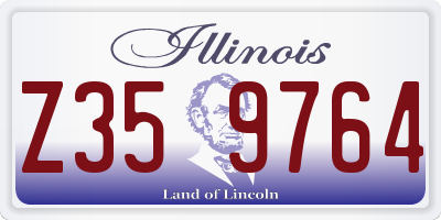 IL license plate Z359764