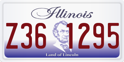 IL license plate Z361295