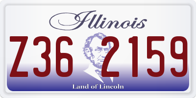 IL license plate Z362159
