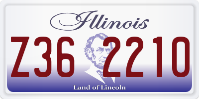 IL license plate Z362210