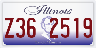 IL license plate Z362519