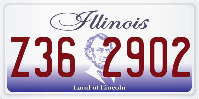 IL license plate Z362902