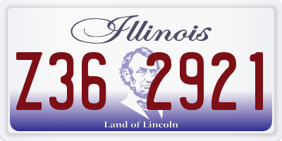 IL license plate Z362921
