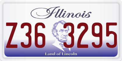 IL license plate Z363295