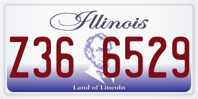 IL license plate Z366529