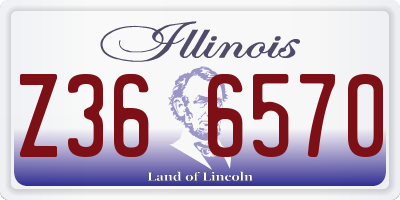 IL license plate Z366570