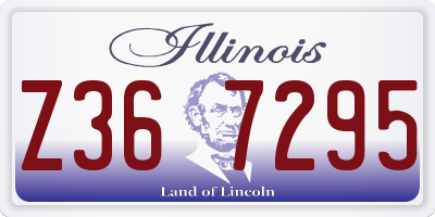 IL license plate Z367295
