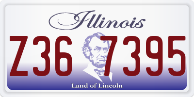 IL license plate Z367395