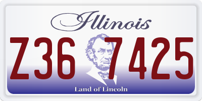 IL license plate Z367425
