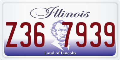 IL license plate Z367939