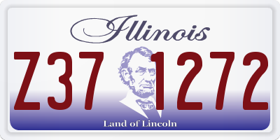 IL license plate Z371272