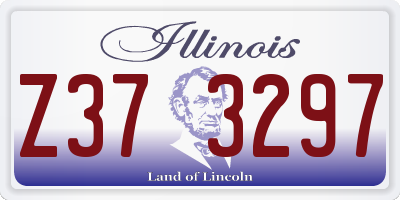 IL license plate Z373297
