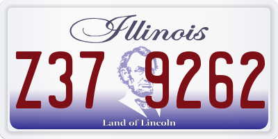 IL license plate Z379262