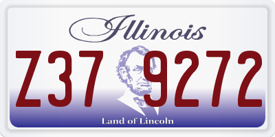 IL license plate Z379272