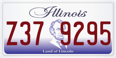 IL license plate Z379295