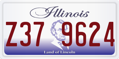 IL license plate Z379624
