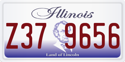 IL license plate Z379656
