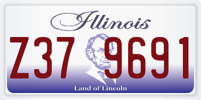 IL license plate Z379691