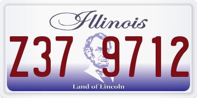 IL license plate Z379712