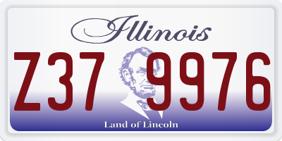 IL license plate Z379976