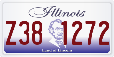 IL license plate Z381272