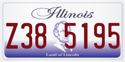 IL license plate Z385195