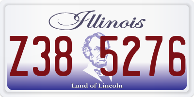 IL license plate Z385276