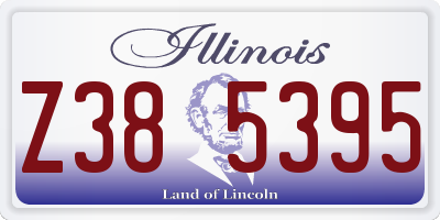 IL license plate Z385395