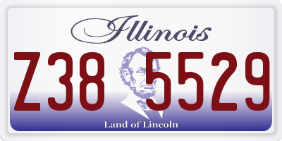 IL license plate Z385529