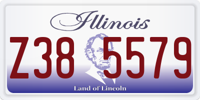 IL license plate Z385579